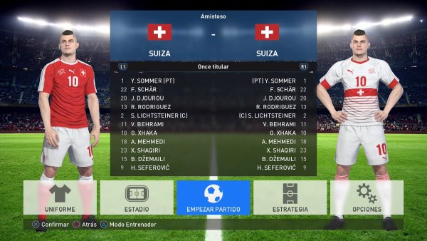 selecciones europa pes 2017 ps4
