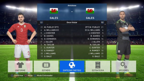selecciones europa pes 2017 ps4