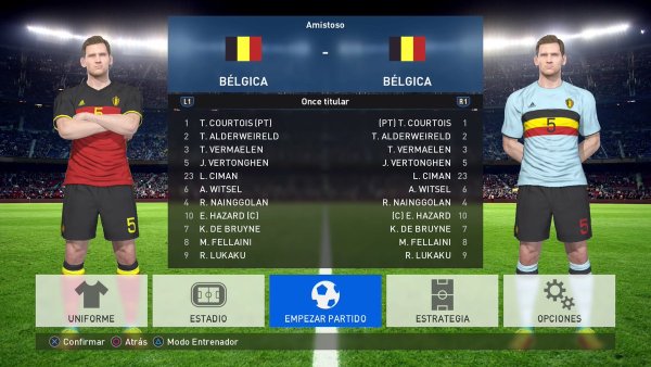 selecciones europa pes 2017 ps4