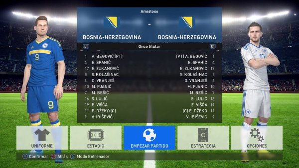selecciones europa pes 2017 ps4
