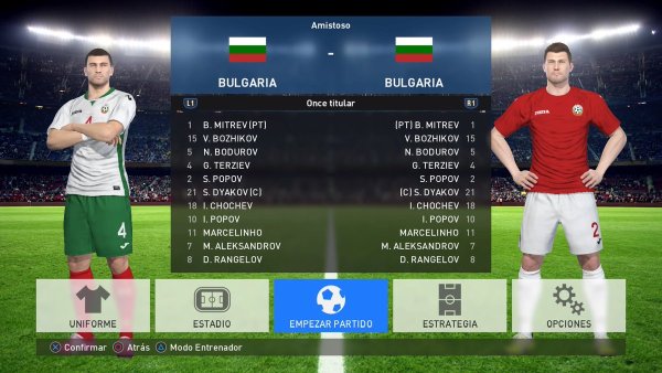 selecciones europa pes 2017 ps4