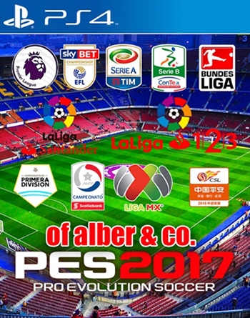Option File Alber & CO v1.1 PES 2017 PS4