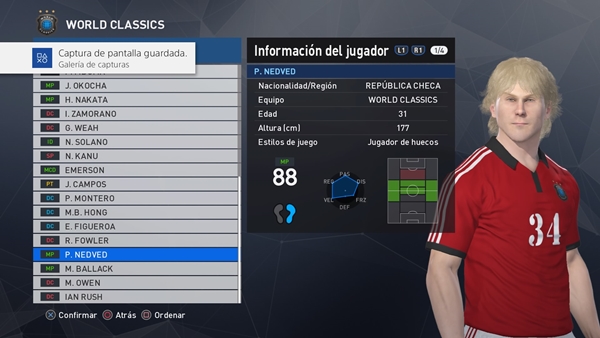 leyendas offline pes 2017