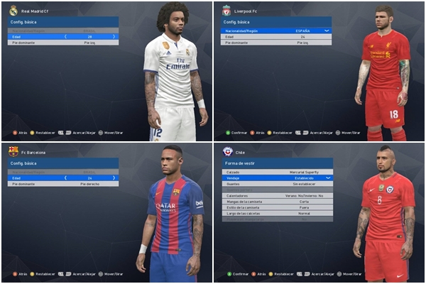 tatuajes pes 2017