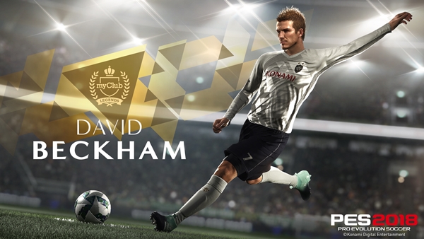 David Beckham pes 2018