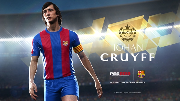 cruyff en pes 2018