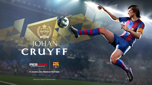 cruyff en pes 2018