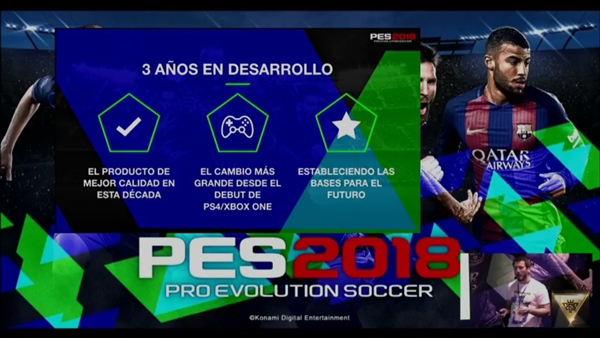 Todas las novedades de PES 2018 desde el E3 con imágenes
