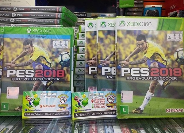 PES 2018: Ya a la venta en Brasil e imágenes filtradas