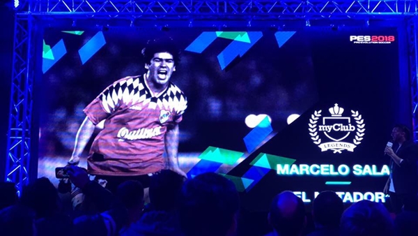 Marcelo Salas será leyenda en MyClub de PES 2018