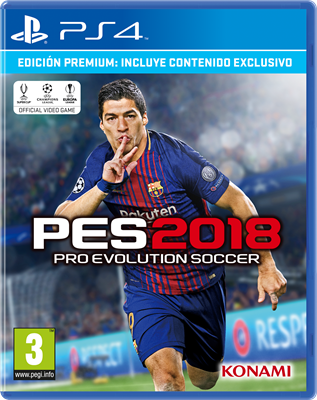 PES 2018: Konami anuncia a Luis Suárez como Estrella de la Carátula Europea
