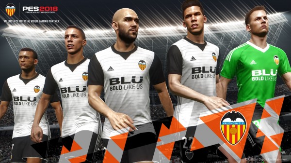 PES 2018: Konami se convierte en official video gaming partnet del Valencia CF