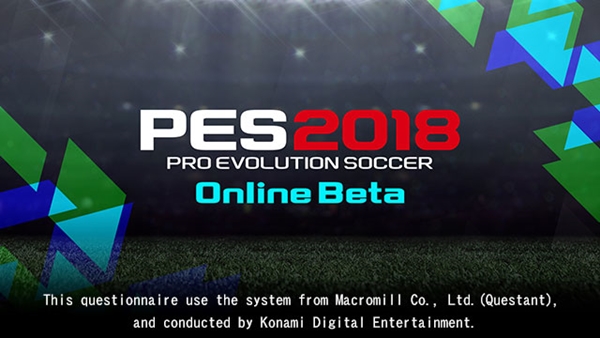 PES 2018: Encuesta oficial sobre la Beta Online