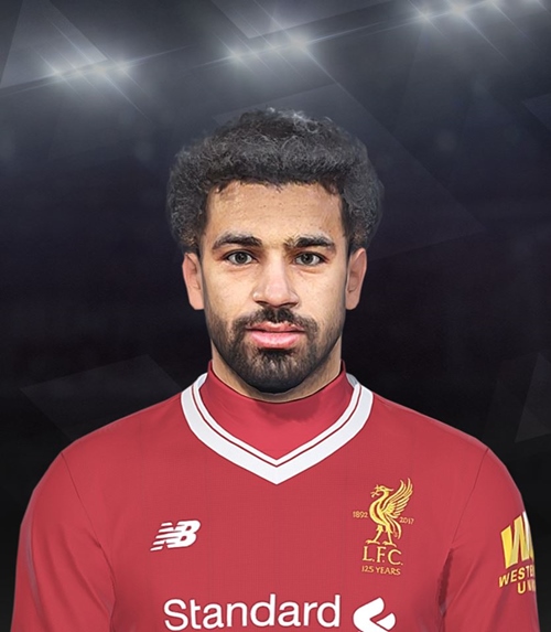 cara de Mohamed Salah pes 2018