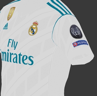 kit real madrid pes 2018