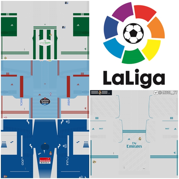 kits laliga pes 2018