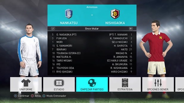 option file super campeones pes 2018