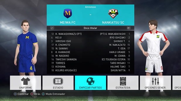 option file super campeones pes 2018