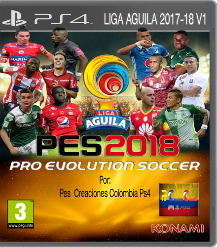 option file liga aguila pes 2018