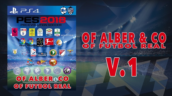 OF Alber & CO & OF Futbol Real V1 PES 2018 PS4