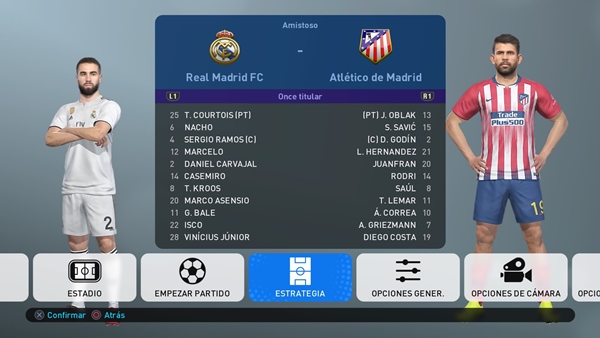 PES 2019: Data Pack 1.0 ya disponible para instalar
