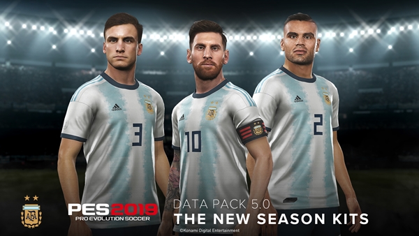 Ya disponible el Data Pack 5.0 de PES 2019 para PlayStation 5, Xbox One y PC Steam