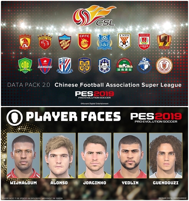 PES 2019: Data Pack 2.0 el 25 de octubre con las siguientes novedades