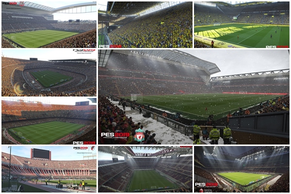 PES 2019: Primeras imágenes de estadios