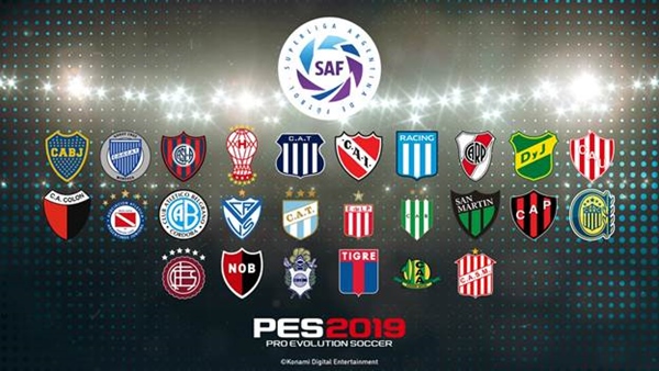 PES 2019: Konami anuncia la Superliga Quilmes Clásica