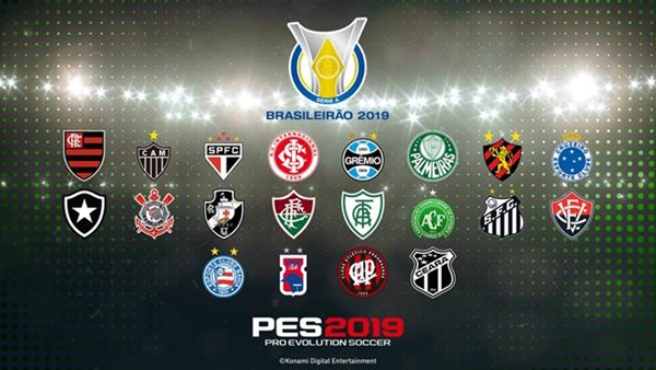 PES 2019: Konami se hace con la licencia exclusiva del Campeonato Brasileiro