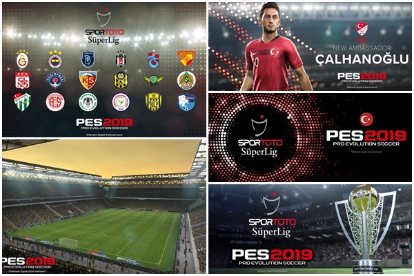 PES 2019: Konami contará con la Süper Lig de Turquía por primera vez
