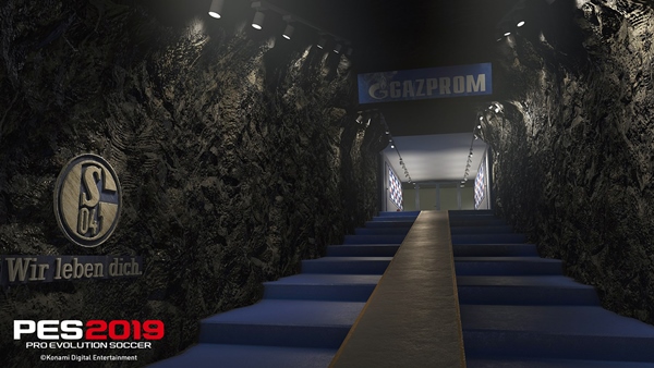 PES 2019: Túnel de vestuarios del Veltins-Arena