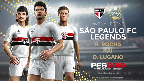 leyendas pes 2019
