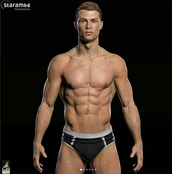scan 3d cristiano ronaldo