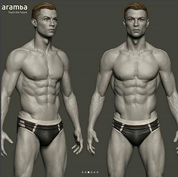 scan 3d cristiano ronaldo