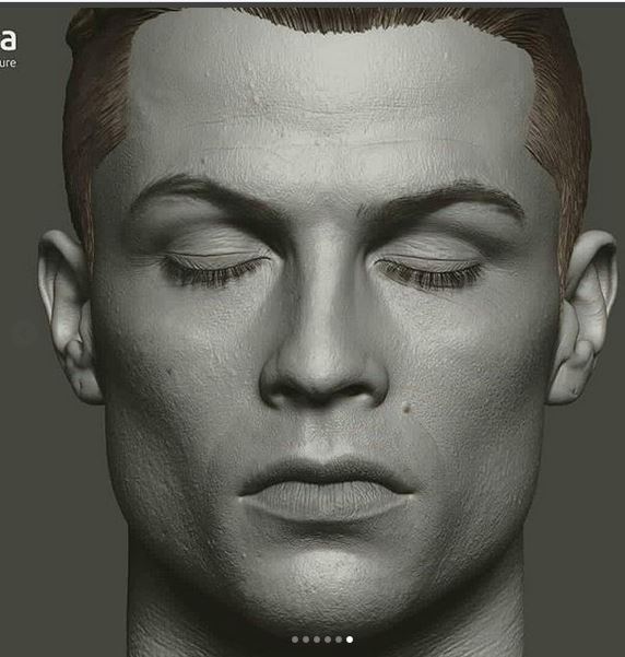 scan 3d cristiano ronaldo