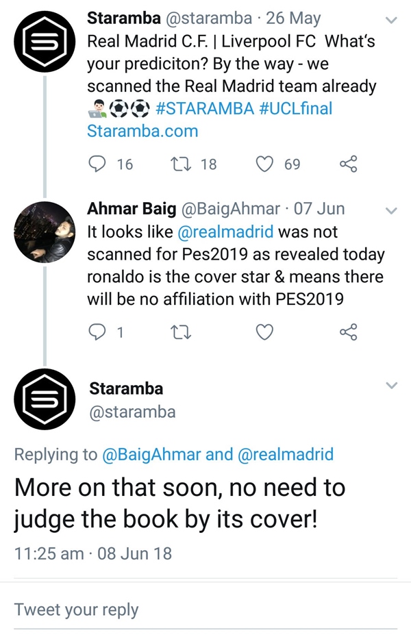 real madrid pes 2019