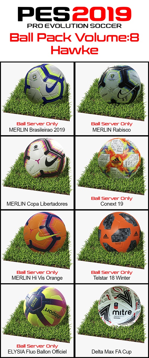 balones pes 2019