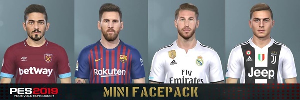 facepack pes 2019