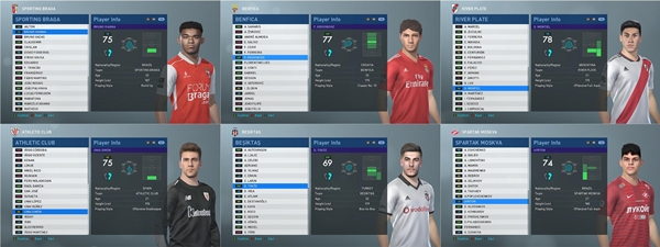 caras pes 2019