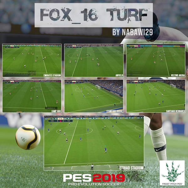 Turfs Mod PES 2019 - by Nabawi29