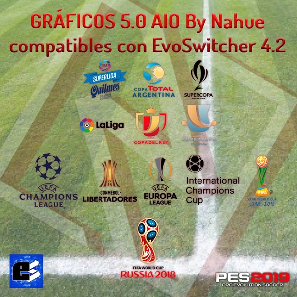Gráficos 5.0 AIO PES 2019 - by Nahue Facemaker