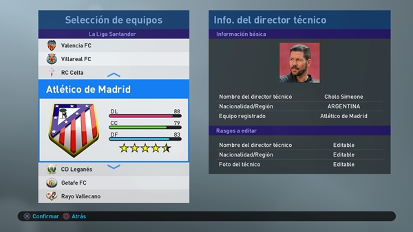 option file pes 2019 ps4