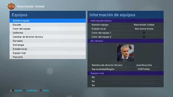 option file pes 2019