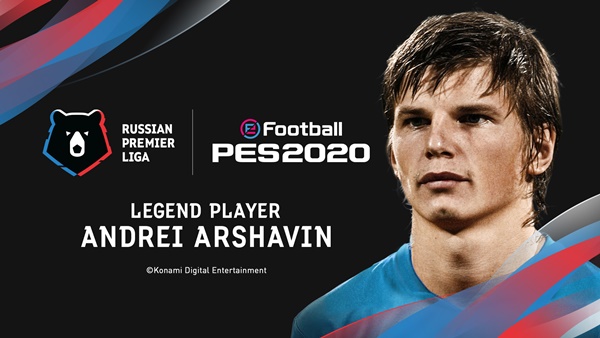 Arshavin se convertirá en la última estrella del próximo eFootball PES 2020