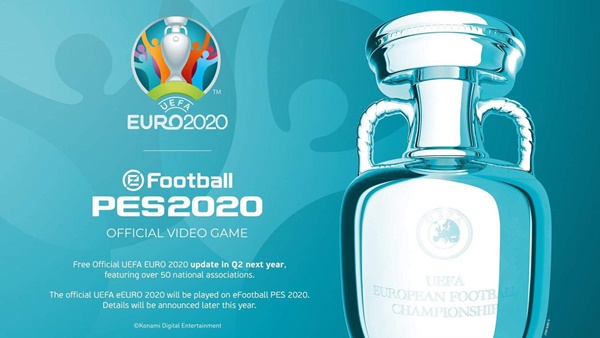Konami pospone la actualización de la UEFA EURO 2020 para eFootball PES 2020