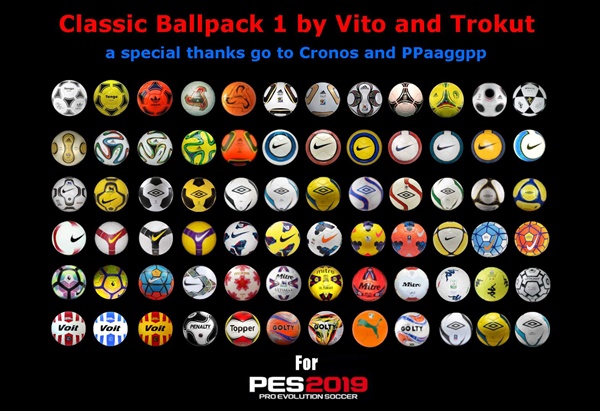 ballpack pes 2020