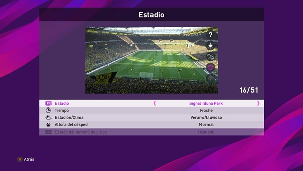 estadios pes 2020