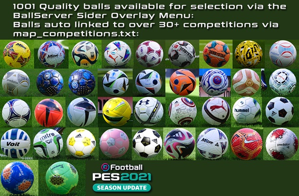 PES 2021 BallServer Pack Volumen 41 AIO - by Hawke