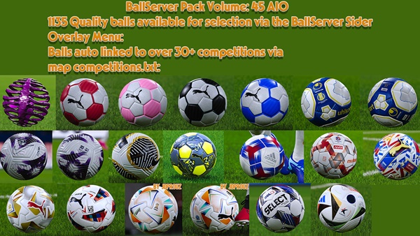 PES 2021 BallServer Pack Volumen 45 AIO - by Hawke